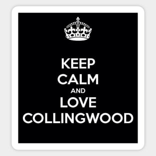 Keep calm and love collingwood - AFL - CFC Sticker